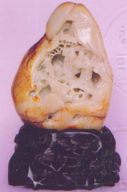 白玉《愛(ài)鵝圖》
