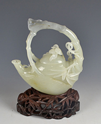 白玉籽《單鏈祝福壺》