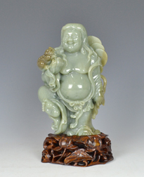 白玉《劉海戲金蟾》