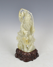 白玉籽《漁翁》