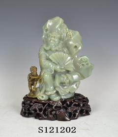 白玉《鐘馗》