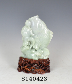 翡翠《魚插》