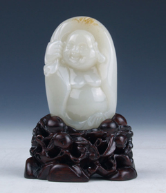 白玉籽《彌勒佛》